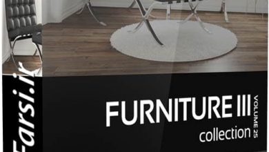 مدل سه بعدی مبلمان داخلی تری دی مکس CGAxis Models Furniture III