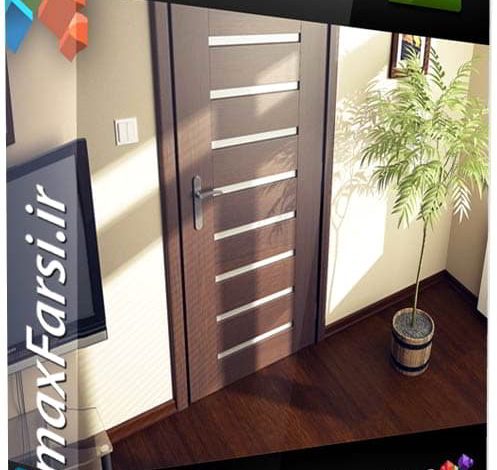دانلود آبجکت سه بعدی درب پنجره تری دی مکس ویری CGAxis Models Doors