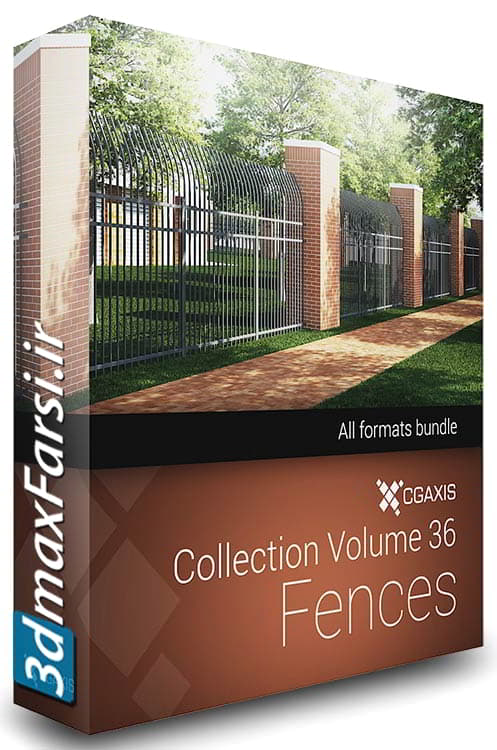 Download CGAxis Models Volume 36 Fences