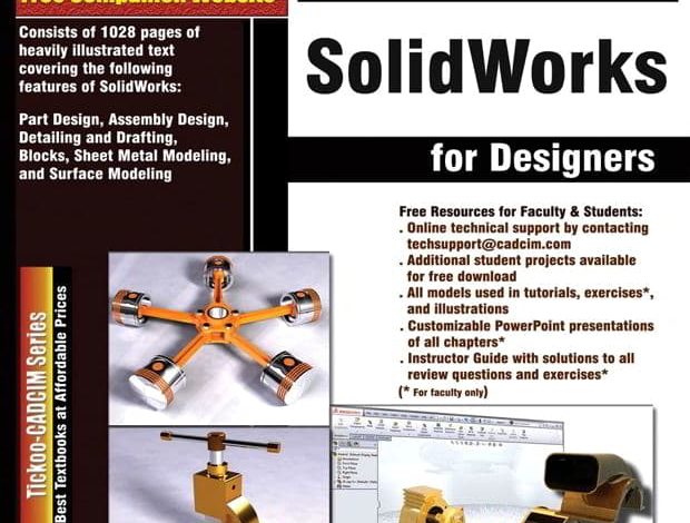 دانلود کتاب آموزش سالیدورک فارسی solidworks جزوه آموزشی سالیدورک pdf