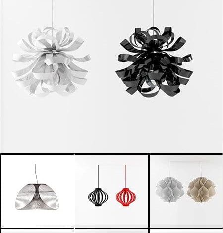 دانلود رایگان مدل سه بعدی لوستر 3D66 - Chandelier
