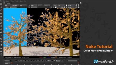 آموزش حل مشکل کاپوزیت بگراند نوک Color Matte Nuke Tutorial