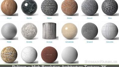 دانلود رایگان کالکشن تکسچر Poliigon - High Resolution Architecture Textures 3K