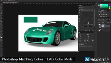 آموزش تطبیق رنگ عکس فتوشاپ Photoshop Matching Colors LAB Color Mode