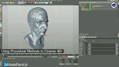 تکنیک های رویه ای سینمافوردی procedural methods cinema 4d