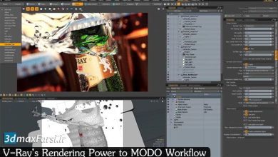 ویری برای مودو آموزش معرفی اینجین رندرینگ قدرتمند Vray rendering modo