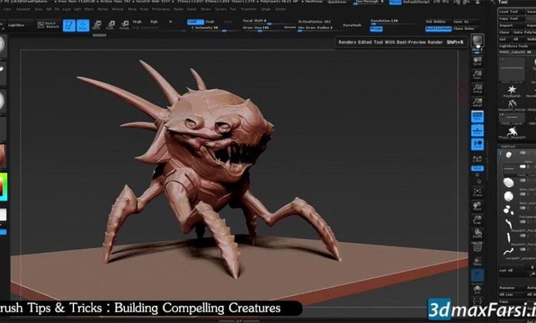 ZBrush Tips & Tricks : Building Compelling Creatures