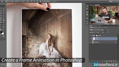آموزش ساخت انیمیشن فریم به فریم فتوشاپ Frame Animation Photoshop