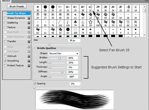 آموزش ابزار نقاشی فتوشاپ Adobe Photoshop CC Painting Tools