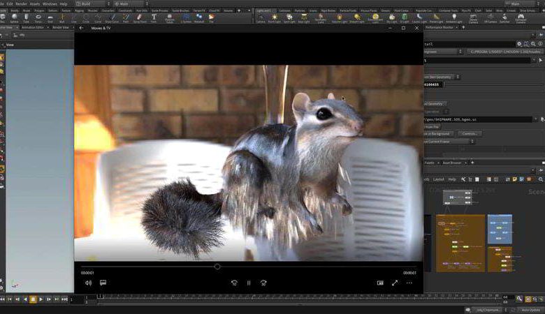 آموزش شبیه سازی مو خیس هودینی Houdini 16.5 Fur Hair