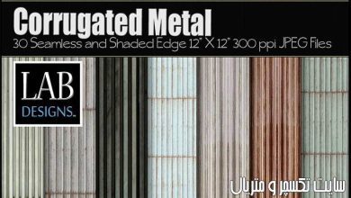 30 Corrugated Steel Metal Textures