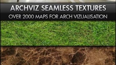 دانلود پکیج کامل تکسچر معماری Archviz – Seamless Textures Bundle
