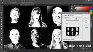 آموزش حرفه ای فتوشاپ تغییر رنگ تصویر Photoshop cc