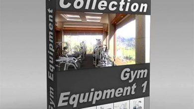 digitalxmodels 3d-model gym equipment collection دانلود آبجکت وسایل ورزشی | وسایل ورزشی: مکس اتوکد رویت