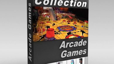 دانلود ابجکت شهربازی تری دی مکس Arcade Games