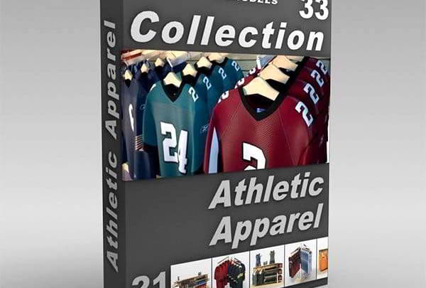 digitalxmodels 3d-model vol 33 athletic apparel collection