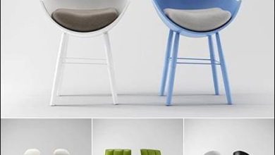 دانلود آبجکت صندلی تری دی مکس 3D Models Chair Collection from 3D66