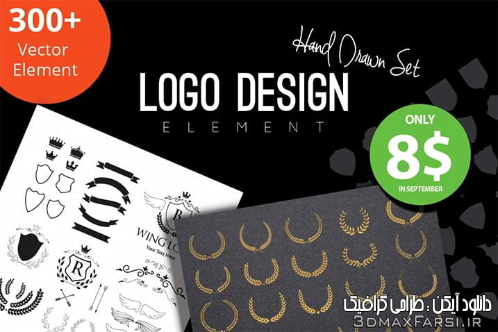 creativemarket Logo Design Element Kit