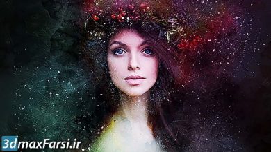 دانلود اکشن فتوشاپ آبرنگ Modern Watercolor Art – PS Action