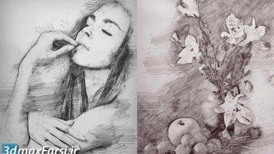 دانلود اکشن فتوشاپ : تبدیل تبدیل عکس مداد و ذغال | گرافیک ریور graphicriver : Pencil Sketch Photoshop Action