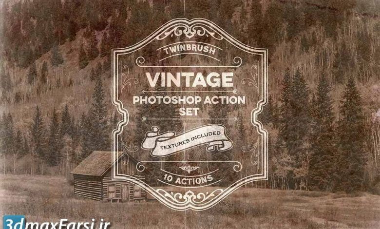 دانلود اکشن فتوشاپ عکس قدیمی