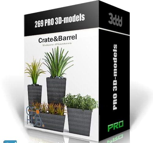 دانلود مجموعه آبجکت داخلی تری دی مکس ویری 3DDD/3DSky – 269 PRO 3D-models
