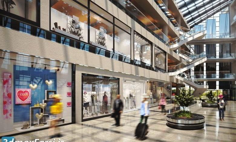 دانلود رایگان آرک مدل ویترین مغازه فروشگاه پاساژ Evermotion - Archmodels Vol 178