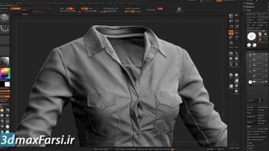 آموزش طراحی لباس زیبراش مارلوس دیزاینر Zbrush Marvelous-Designer