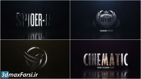 دانلود پروژه آماده افترافکت تیزر نمایش لوگو Cinematic Hero Logo