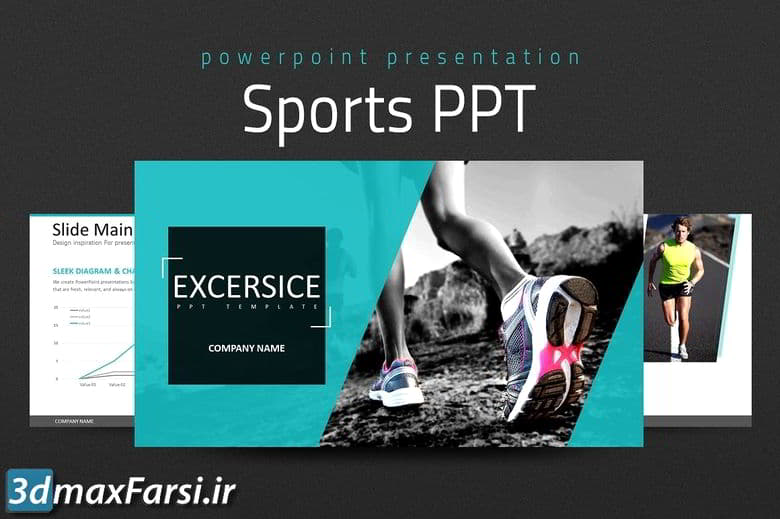 دانلود قالب پاورپوینت ورزشی تم پاورپوینت پزشکی