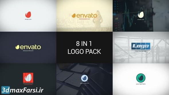 دانلود پروژه افترافکت مخصوص نمایش لوگو برند videohive Minimal Logo Pack
