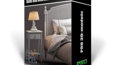 دانلود آبجکت تخت خواب کلاسیک و مدرن 3d max (تری دی مکس . اسکچاپ رویت)