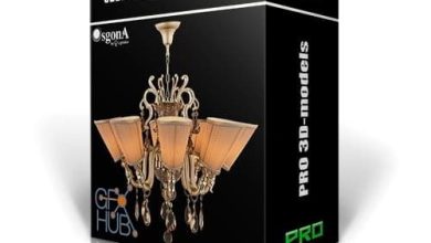 3DDD PRO models – Bundle 13 دانلود آبجکت و مدل سه بعدی تری دی مکس + وی ری
