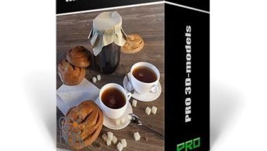 باندل آبجکت دکوراسیون داخلی معماری (تری دی مکس + ویری) 3DDD PRO models