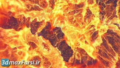videohive : Fire Explosion Logo Reveal II نمایش لوگو انفجار افترافکت