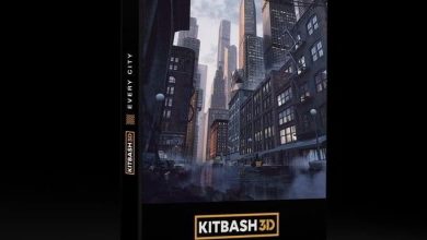 مجموعه فایل سه بعدی حجم ساختمان تری دی مکس Kitbash3D Every City