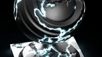 باندل متریال ویری با افکت خاص و زیبا Vray Special Effects Materials Bundle