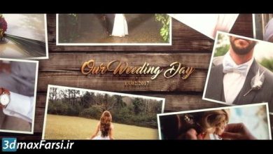 دانلود رایگان پروژه آماده افترافکت مخصوص عروسی videohive: Wedding Gold Slideshow