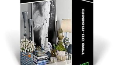دانلود باندل آبجکت دکوراسیون داخلی 3DDD PRO models – Bundle 15