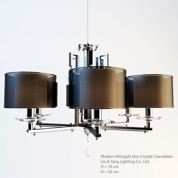 دانلود رایگان مدل سه بعدی لوستر کلاسیک 3DDD - Classic Lamp Set 2