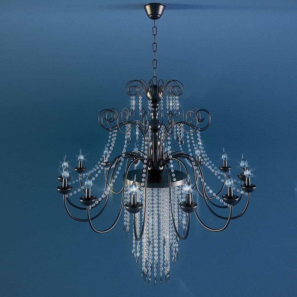 دانلود رایگان مدل سه بعدی لوستر کلاسیک 3DDD - Classic Lamp Set 2