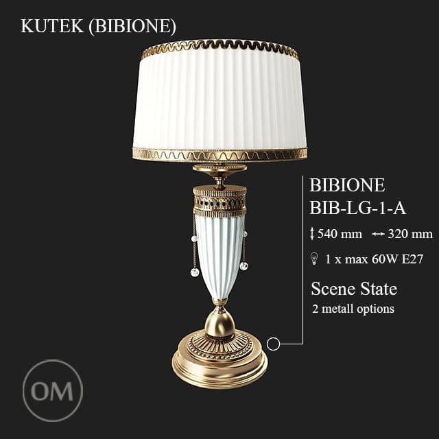 دانلود رایگان مدل سه بعدی لوستر کلاسیک 3DDD - Classic Lamp Set 2