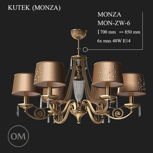 دانلود رایگان مدل سه بعدی لوستر کلاسیک 3DDD - Classic Lamp Set 2