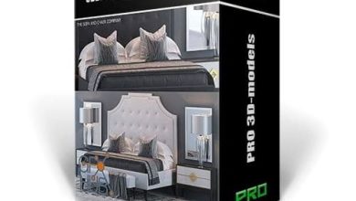 دانلود پکیج آبجکت تری دی مکس + وی ری 3DDD PRO models – Bundle 18