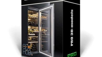 مدل سه بعدی داخلی تکسچر 3DDD PRO models – Bundle 20