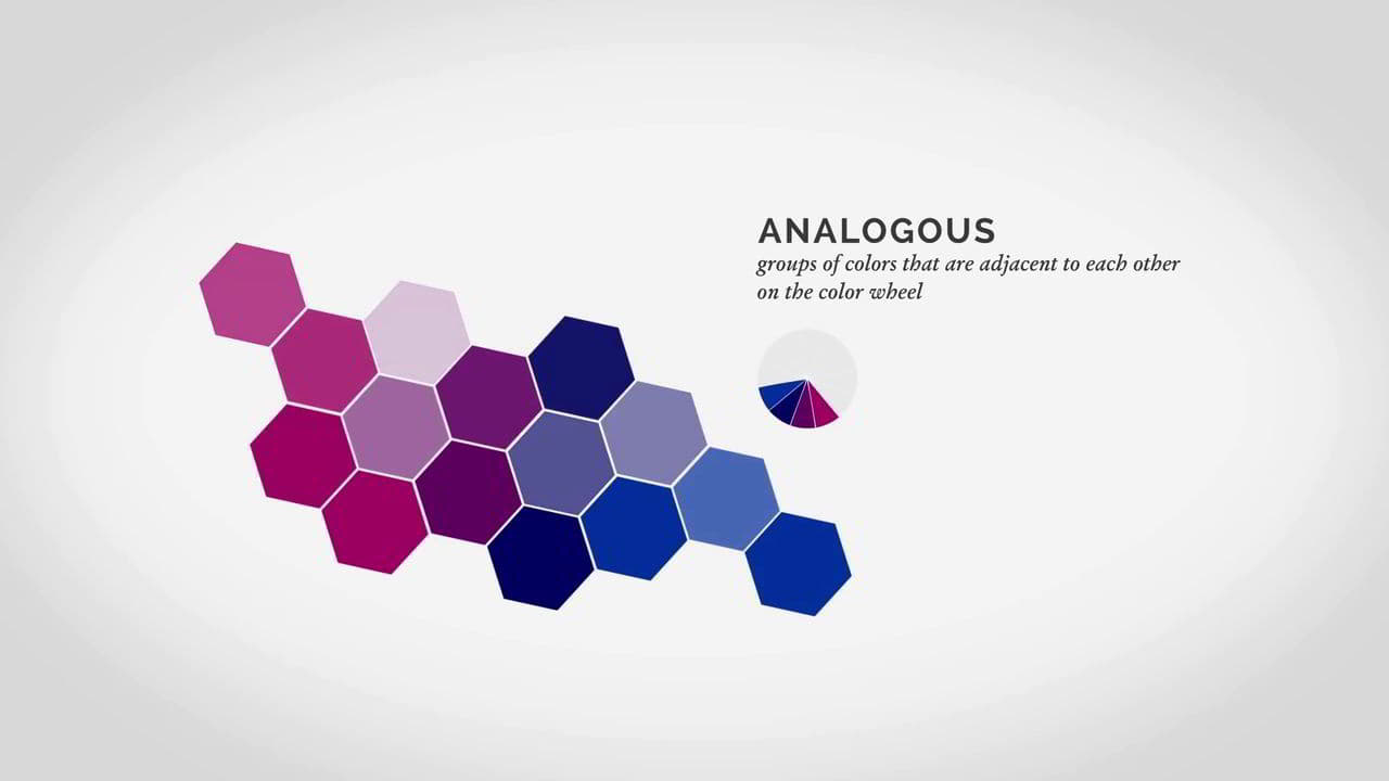 آموزش تئوری رنگ فتوشاپ analogous