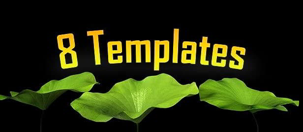 پروژه آماده عناصر گل و گیاه افتر افکت ویدئو هایو