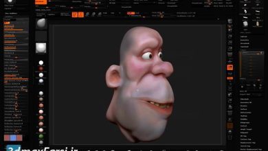 آموزش مدلسازی صورت انسان با نرم افزار زیبراش ZBrush