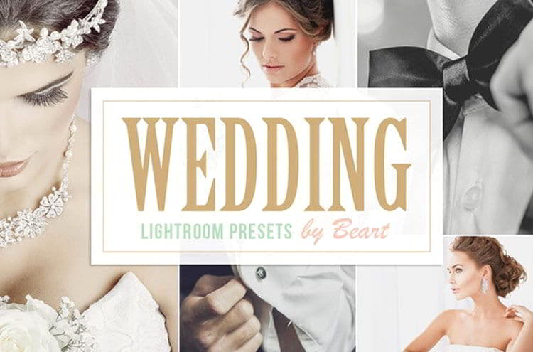 دانلود پریست حرفه ای لایت روم عروسی Wedding Lightroom Presets Bundle