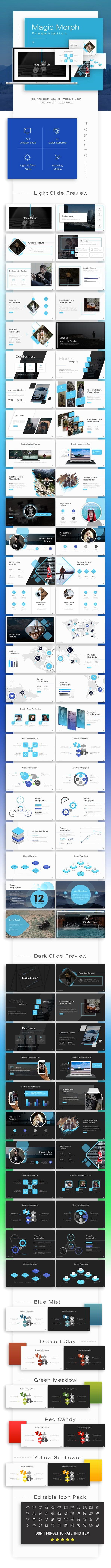 Graphicriver: magic morph powerpoint template